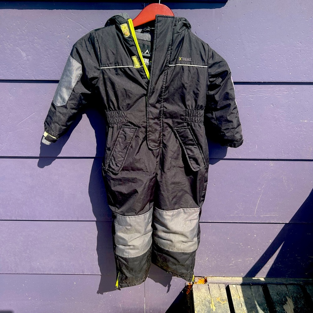 Boys one piece snowsuit